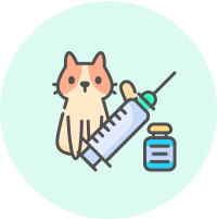 मांजरीचे लसीकरण